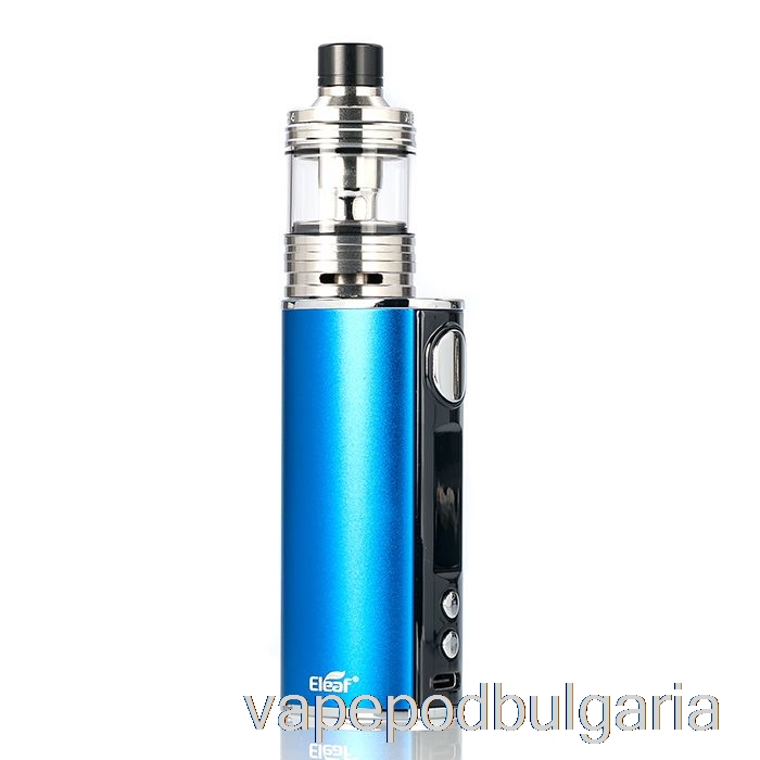 Vape 10000 Дръпки Eleaf Istick T80 80w Starter Kit Melo 4 - син